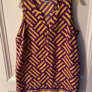 Purple and Gold Mudpie Tunic